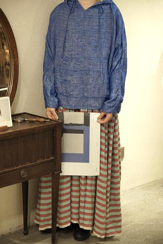 Aodress轻薄亚麻套头上衣 商品图1