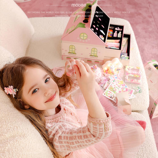 mobee咕卡套装奶油胶礼盒儿童节礼物女孩子 商品图4