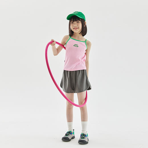 cicochild夏季新品儿童百搭撞色印花背心亲子款亲肤弹力吊带 商品图3