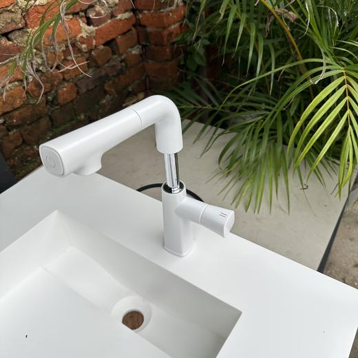 2001可抽拉升降面盆龙头 商品图3