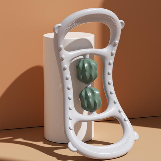 【夏日消暑，必备瑜伽环带！】活络筋骨，解除疲劳；凸点滚轮按摩，轻松工作；美背拉提，令你回头率upup；环普拉提，雕塑W美身形！ 商品图6