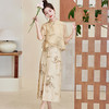 新中式国风吊带连衣裙两件套，改良旗袍裙套装HR-HMG2839 商品缩略图3