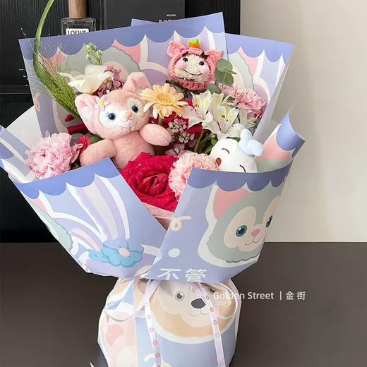 【六一】快乐卡通纸系列38*50cm（10张/包） 商品图2