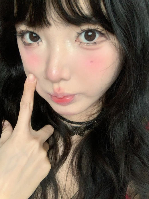 [韩国美瞳]utoocon月抛蜜桃可可allecon旗下淡颜美瞳（2片） 商品图0