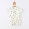 【A类好棉 透气舒适 拒绝闷热】婴儿连体衣夏季薄款宝宝短袖外出服纯棉幼童爬爬服哈衣新生儿睡衣 商品缩略图14