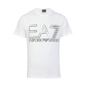 【少尺码特惠秒】Armani EA7 男士运动休闲全棉T恤 10597
