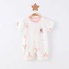 【A类好棉 透气舒适 拒绝闷热】婴儿连体衣夏季薄款宝宝短袖外出服纯棉幼童爬爬服哈衣新生儿睡衣 商品缩略图10