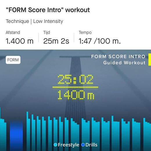 FORM 第二代 AR 泳镜 Smart Swim 2 心率检测 配速距离时间显示 非质量问题不退 商品图11