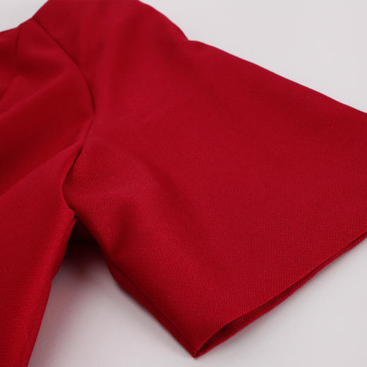 PF868斯尔丽2024新款时尚高级光泽感柔软面料赫本风中长小礼服连衣裙 商品图5