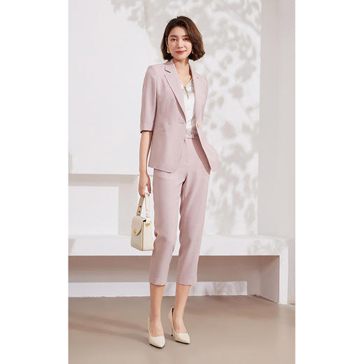 【两色可选套装】乔万尼套装女新款夏季气质高级感EM2G799 商品图2