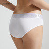 CKU女士提花腰边柔软莫代尔混纺防夹臀半包臀三角内裤QP1057A 商品缩略图7