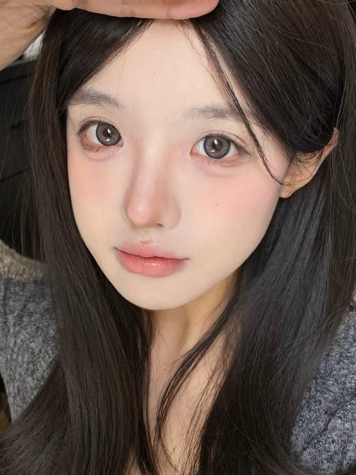[韩国美瞳]utoocon月抛蜜桃可可allecon旗下淡颜美瞳（2片） 商品图1