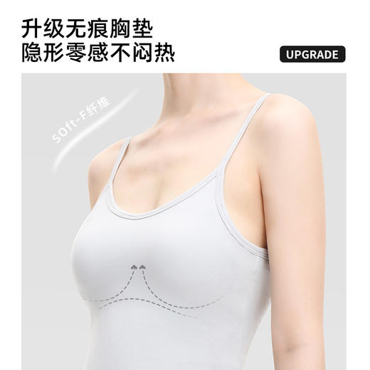 小野和子吊带背心女春夏季带胸垫美背内搭甜酷风外穿上衣2024新款 商品图4