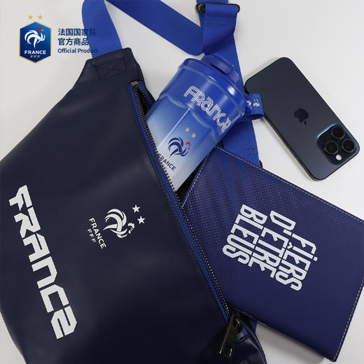 法国国家队官方商品 | 深蓝色腰包便携单肩包足球迷户外时尚礼物 商品图4
