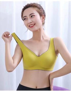 女士闺蜜排扣无痕文胸美背心027