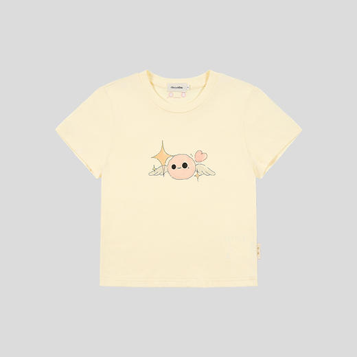 GOODBAI GOODEES 梦幻飞行图案印花短袖T恤 商品图3