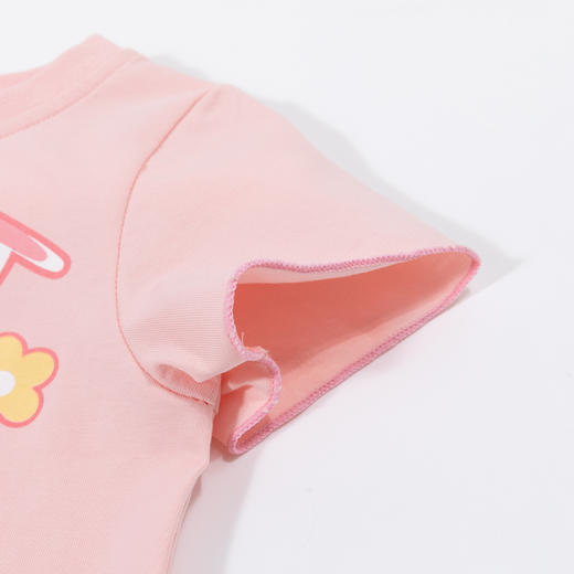 贝贝怡童装女童夏季套装两件套可爱t恤长裤儿童洋气夏装女孩衣服 商品图12