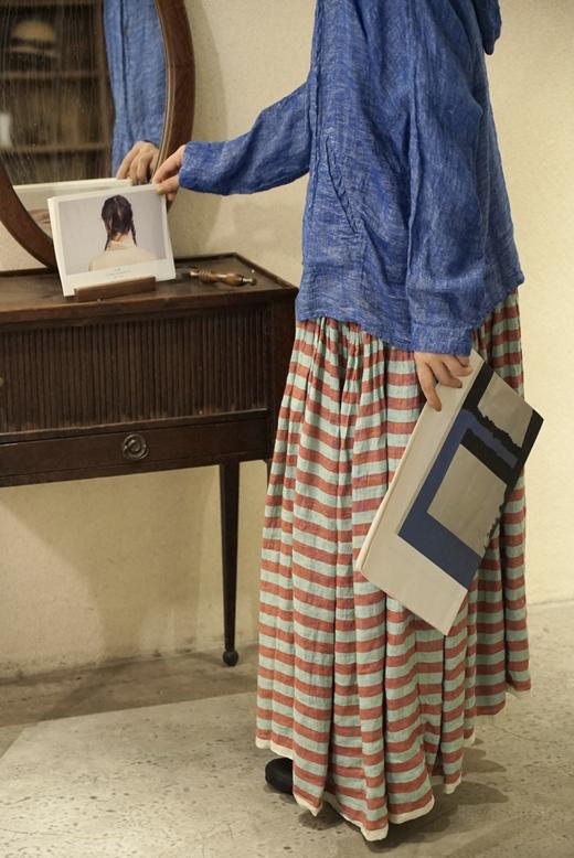 Aodress轻薄亚麻套头上衣 商品图6