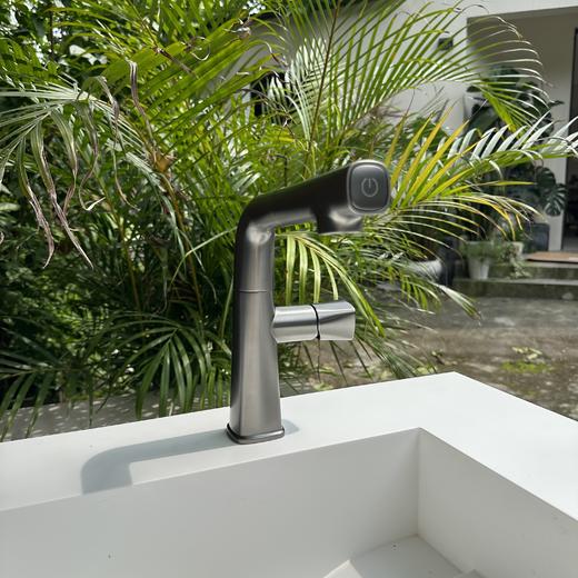 2001可抽拉升降面盆龙头 商品图9