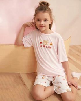 天空之城-爱慕儿童乐高迷短袖上衣五分裤套装