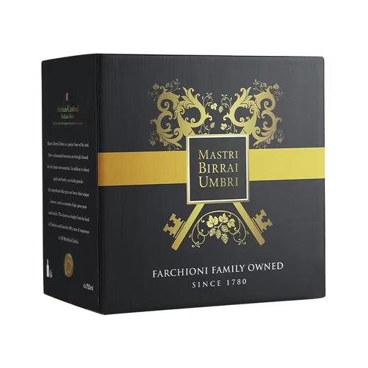 翁布里亚大师金啤酒 750ml（6瓶/件） 商品图2