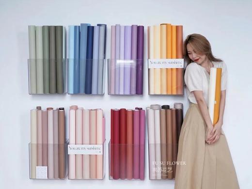 【苁丛品牌】高级感晨雾纸/塑料材质包装纸（卷筒58*15码） 商品图0