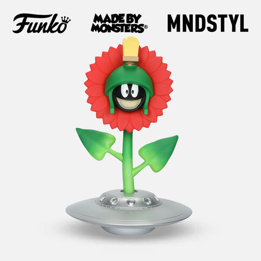 Ron English Growing Grin Sunflower (Original) 火星人马文手办玩具 商品图2