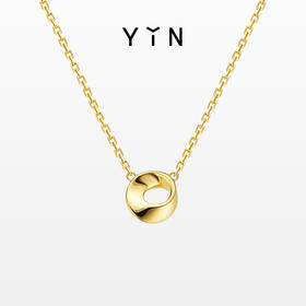 「隐」系列 莫比乌斯环项链-小号