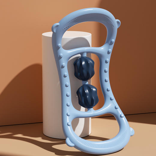 【夏日消暑，必备瑜伽环带！】活络筋骨，解除疲劳；凸点滚轮按摩，轻松工作；美背拉提，令你回头率upup；环普拉提，雕塑W美身形！ 商品图7