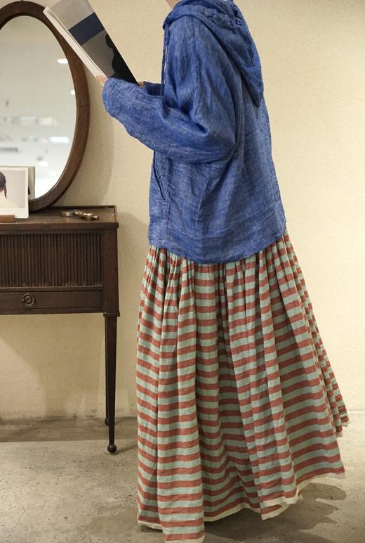 Aodress轻薄亚麻套头上衣 商品图5