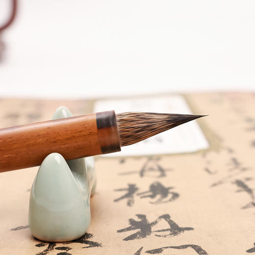 【庆学堂】东坡无心散卓紫毫毛笔 紫毫毛笔 商品图2