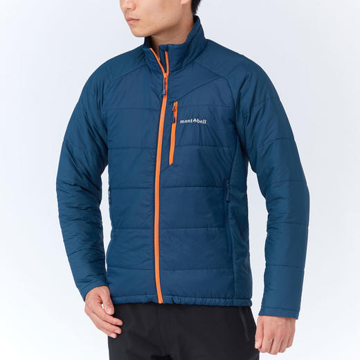 MONTBELL户外秋冬男轻量立领U.L棉服保暖时尚外套内胆1101539 商品图1