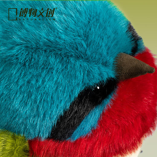 博物文创 圆宝系列海南叉尾太阳鸟毛绒玩偶节日礼物 商品图3