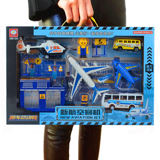 【玩具车套餐】大号儿童玩具 工程车军事导弹车盒装 开学季 商品图9