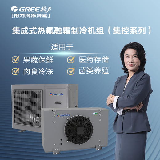 格力·集成式热氟融霜制冷机组（集控系列）GNJ-QFT12CG/NaRH 商品图0