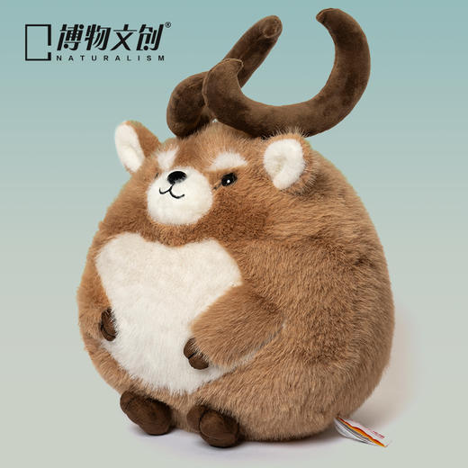 博物文创 大圆宝系列合集 兔狲雪鸮双髻鲨跳岩企鹅羚牛北极兔树麻雀虎鲸北极狐鸮鹦鹉大红鹳 商品图9