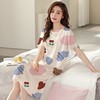 冰丝睡衣薄款凉爽丝绸睡裙外穿家居服加大码DSJ-2201 商品缩略图3