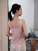 盛唐婧 |桑蚕丝提花修身美背-粉色 商品缩略图2
