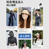 小野和子防晒帽女夏季防紫外线空顶贝壳帽遮阳遮脸大帽檐2024款 商品缩略图2