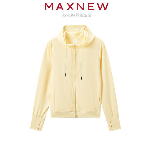 【茄克】女装防晒UPF50+亲肤网眼肌理连帽外套 1N2223102 商品图1