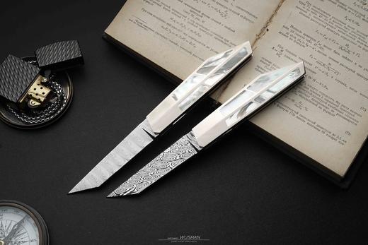 三希堂  现代刀系列  星舰大马小折  未开刃 商品图2