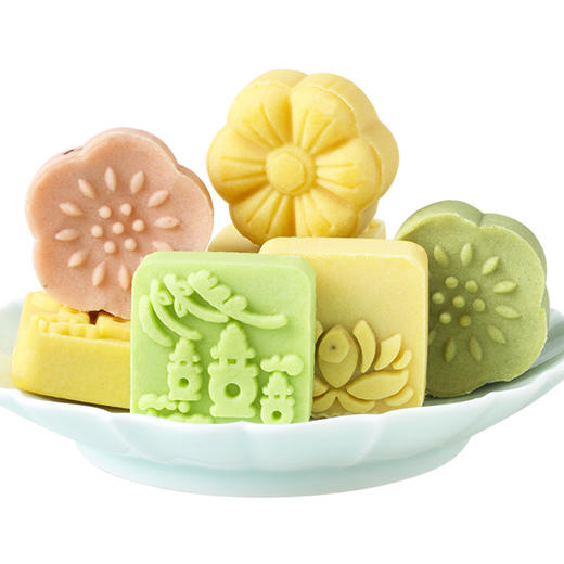 【超值！29.9/到手2盒】澳门风味，匠心手作！张阿庆绿豆糕 椰蓉酥老婆饼 桃酥饼中式糕点 点心盒装礼盒零食糕点-QQ 商品图1