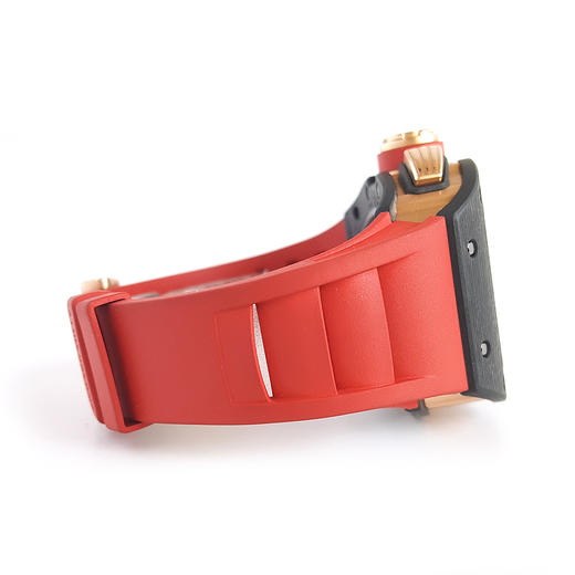 稀缺珍藏【95新】理查米尔男士系列NTPT黑碳纤维/18k玫瑰金表壳50*40mm日期显示月份显示计时自动机械男款RM011 LOTUS F1 TEAM 130323LV01 商品图4