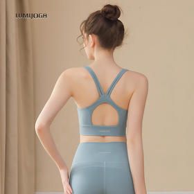 LUM19176露檬新款瑜伽背心运动BRA（含胸垫）