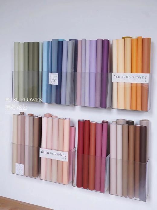 【苁丛品牌】高级感晨雾纸/塑料材质包装纸（卷筒58*15码） 商品图4