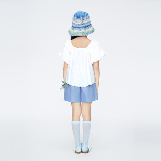 女童抗菌防晒冰牛仔短裤新款安奈儿童装实体店同款AG426655 商品图5