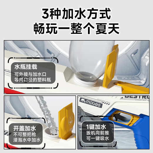 mobee电动水枪玩具400ml 商品图4