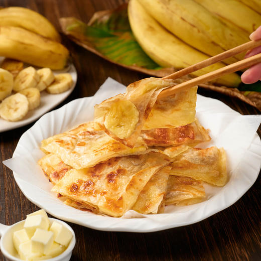 【3袋装】黄油香蕉/菠萝印度飞饼    cz 商品图0