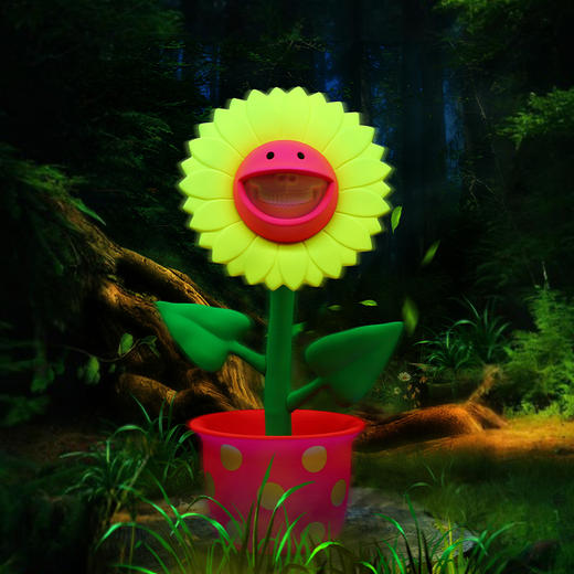 Ron English Growing Grin Sunflowe (Pink) 笑脸太阳花手办玩具 商品图1