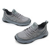 西遇时尚舒适休闲鞋男新款飞织透气运动鞋网面慢跑男鞋21745552 商品缩略图3
